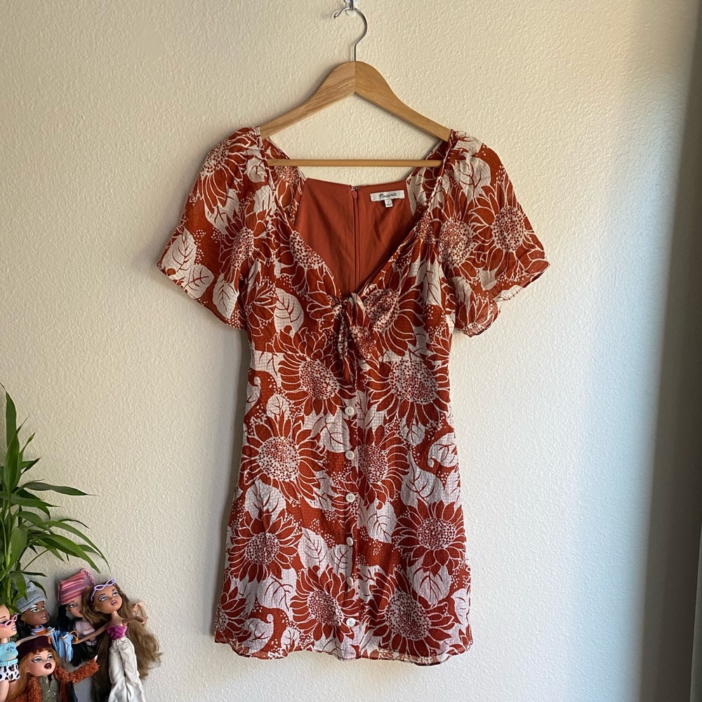 Madewell Sunflower Dress Size 2